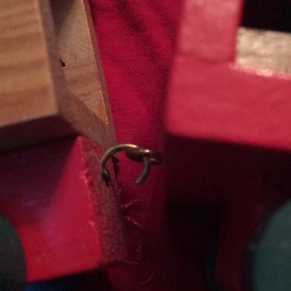 Christmas wooden train set - Picture 6 of 7